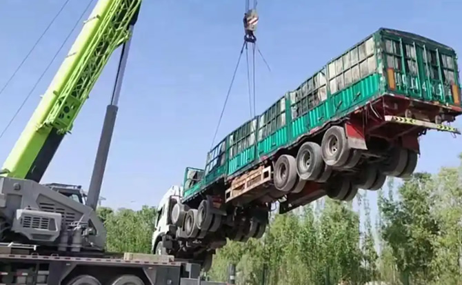 密云区道路脱困救援案例